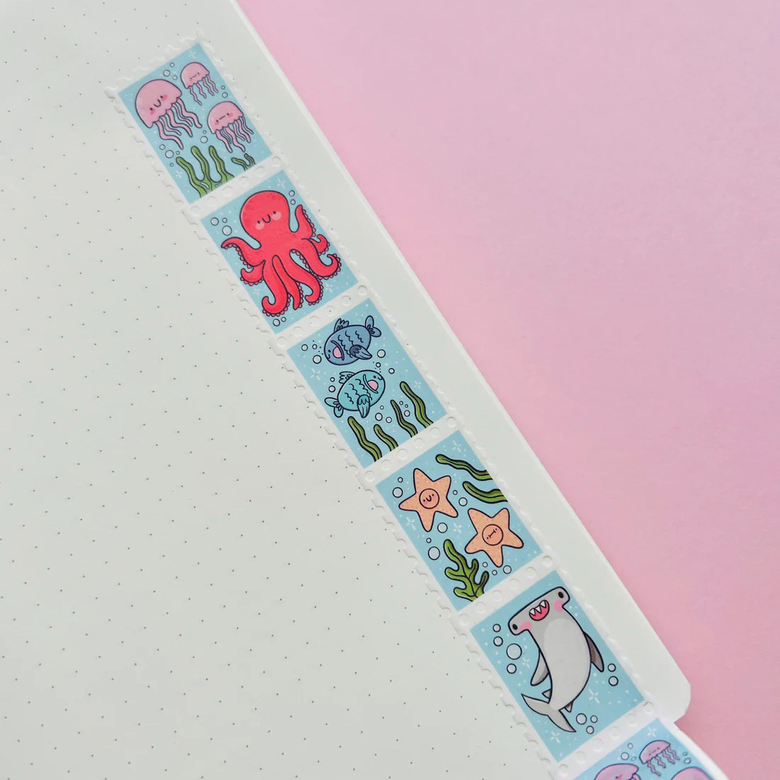 Sea Life Stamp - Washi Tape