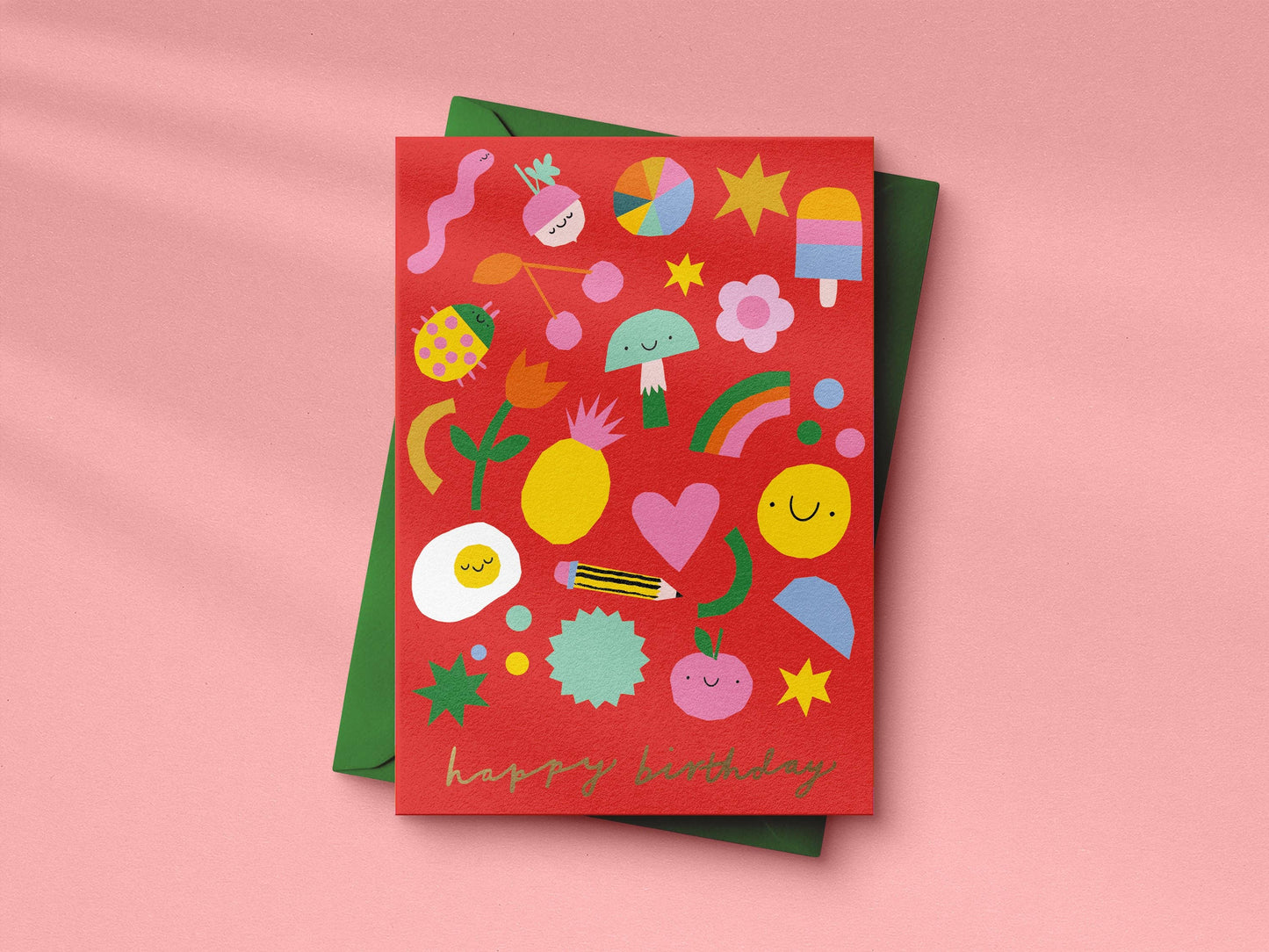 Fun Happy Birthday - A6 Card