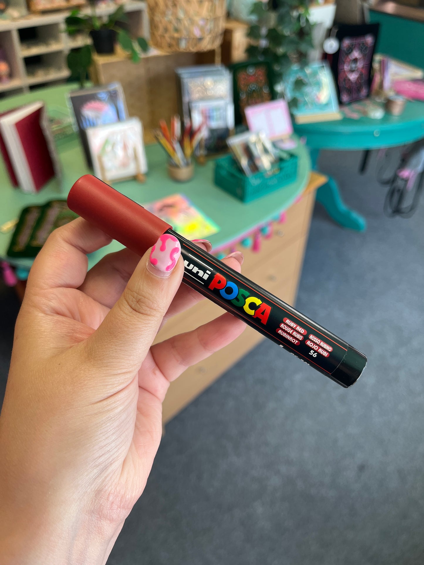 Ruby Red - Posca Pen