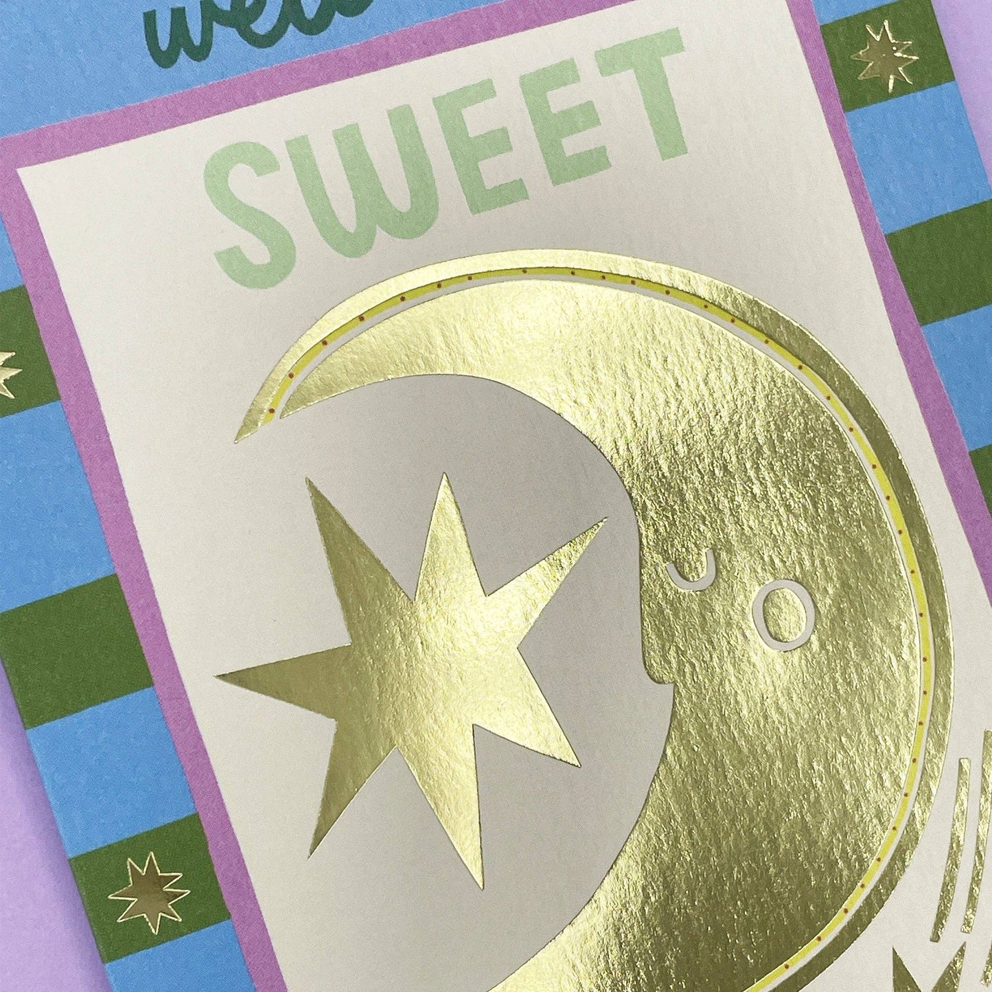 Welcome Sweet Baby - A6 Card