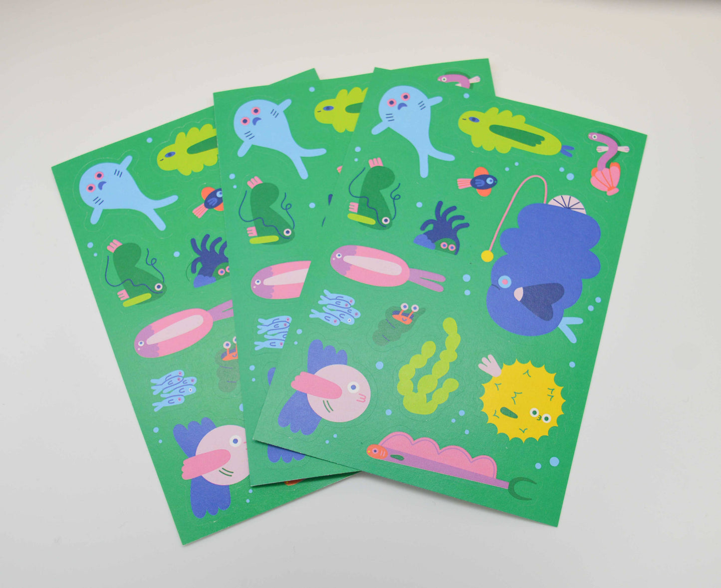 Fishy - Sticker Sheet