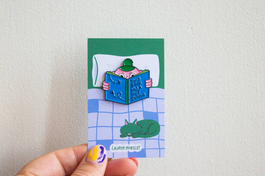 This Book Has A Sh*t Ending - Enamel Pin