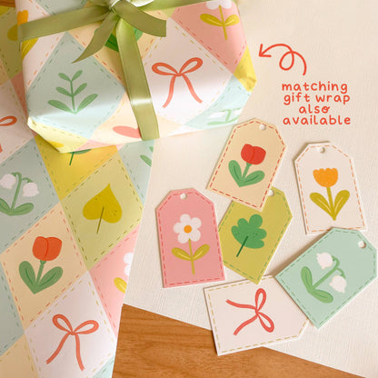 Spring Floral Quilt - Gift Tags
