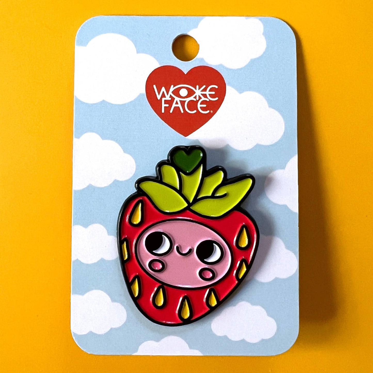 Strawbebby - Enamel Pin