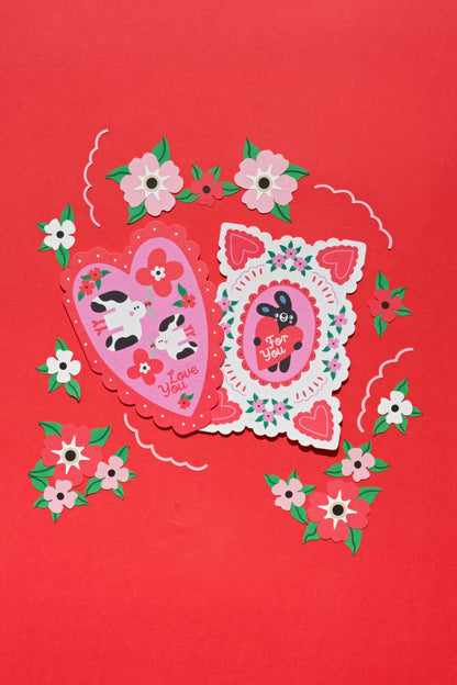 Floral Thank You - A6 Card