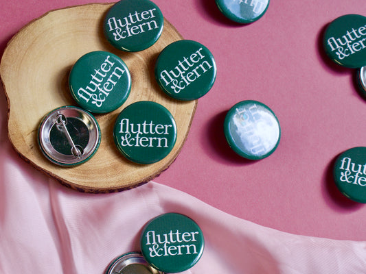 Flutter & Fern - Button Badge