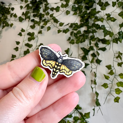 Death Moth - Wooden Pin