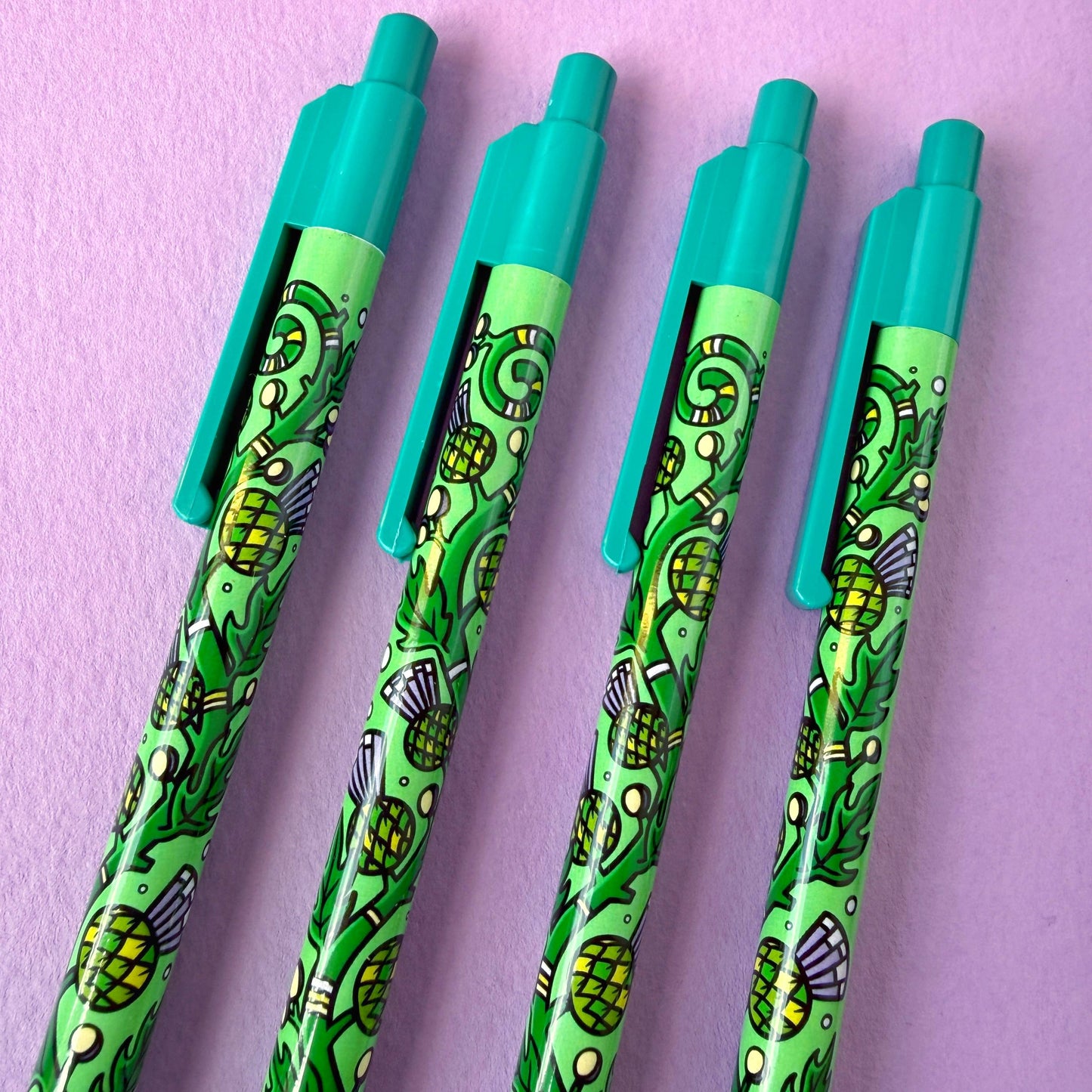 Thistle Pattern - Ballpoint Pen