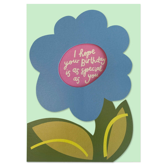 I Hope Your Birthday - A5 Card
