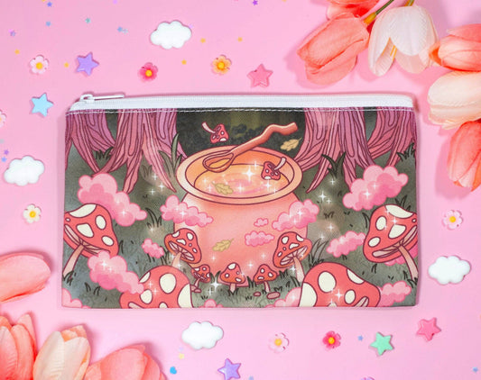 Mushroom Cottagecore Pencil Case