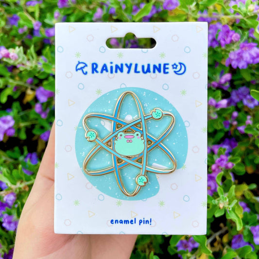 Atom Friend the Frog - Enamel Pin