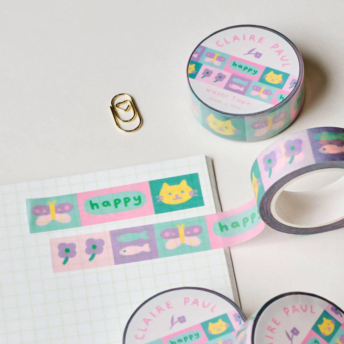 Happy Charms - Washi Tape