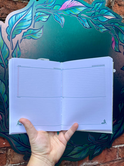 Theo - Handbound Velvet Notebook