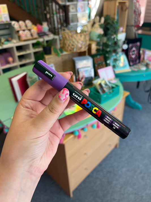 Violet - Posca Pen