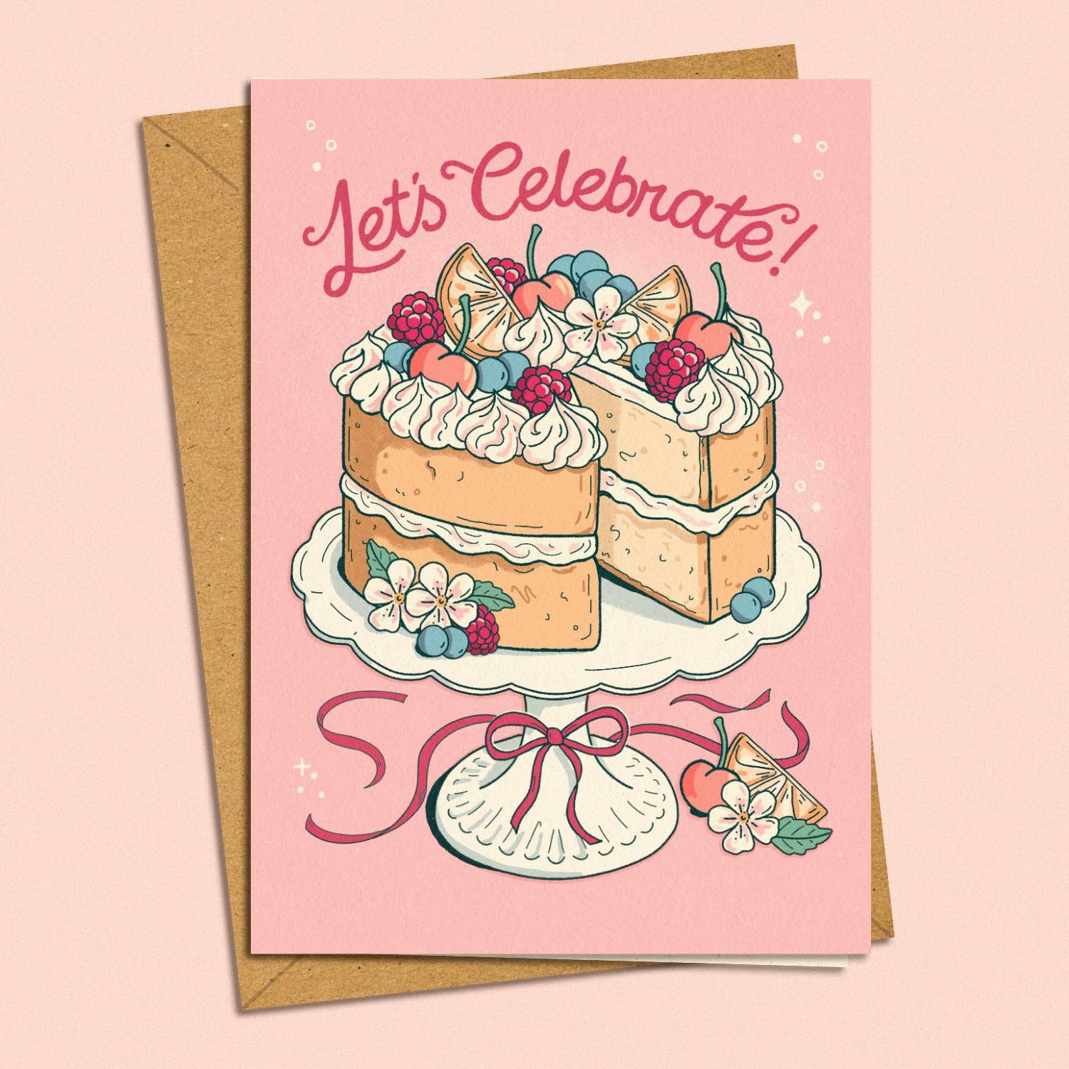 Lets Celebrate - A6 Greetings Card