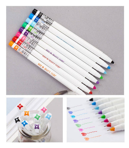 Monami 8 pen set| Colourful pen set