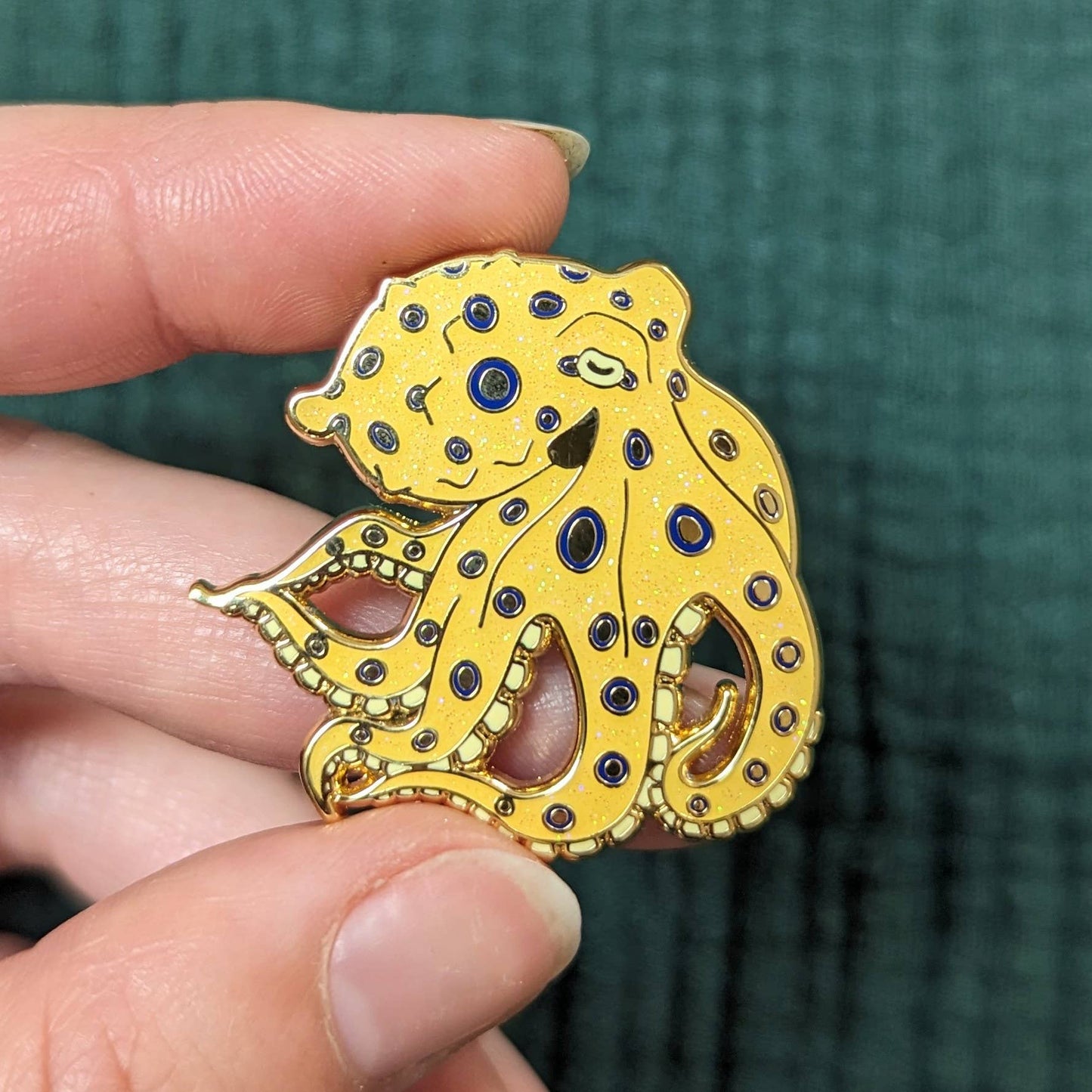 Blue-Ringed Octopus - Enamel Pin