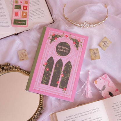 Romantasy Reading Journal – Book Review Notebook
