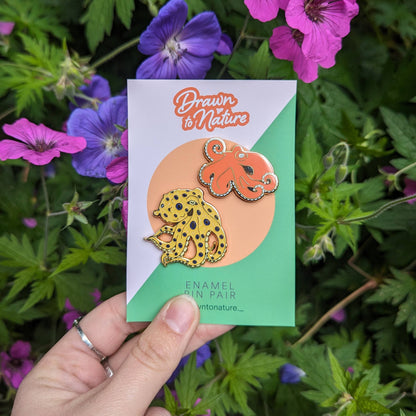 Blue-Ringed Octopus - Enamel Pin