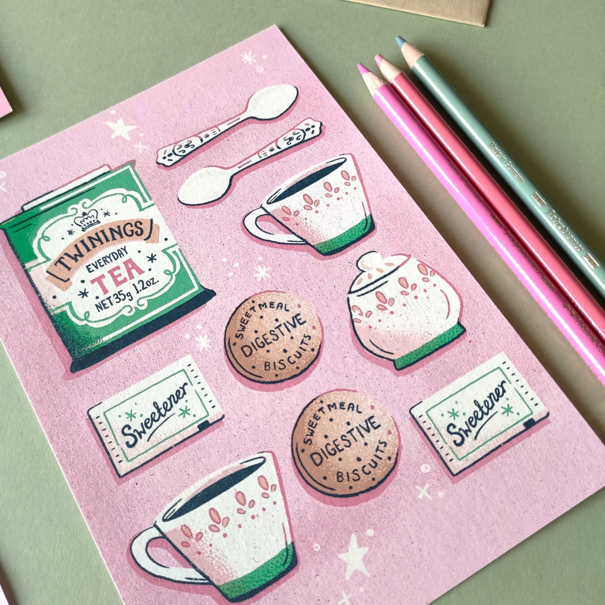 Tea Time - A5 Print