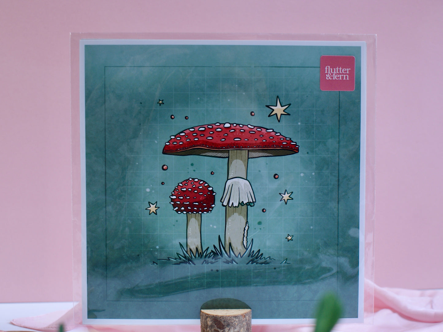 Fly Agaric - Square Art Print