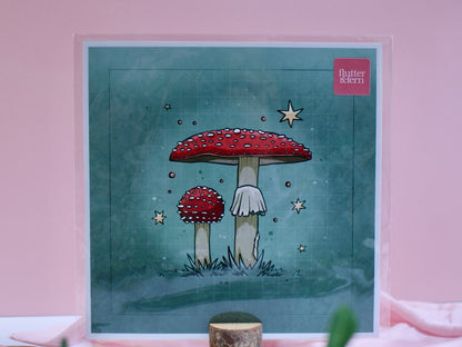Fly Agaric - Square Art Print