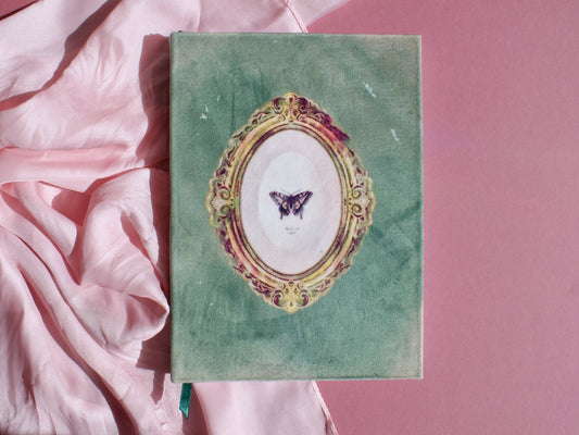Theo - Handbound Velvet Notebook