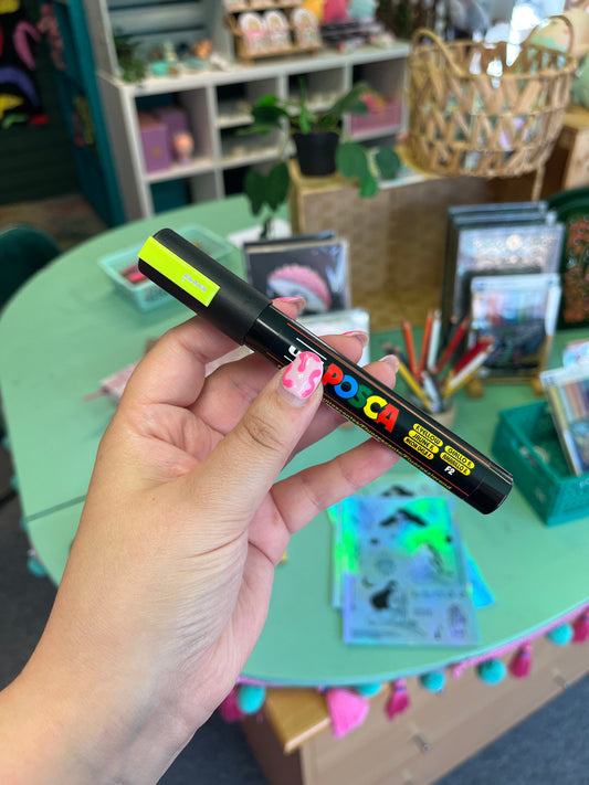 Florescent Yellow - Posca Pen