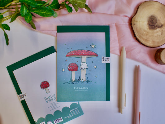 Fly Agaric - A6 Card
