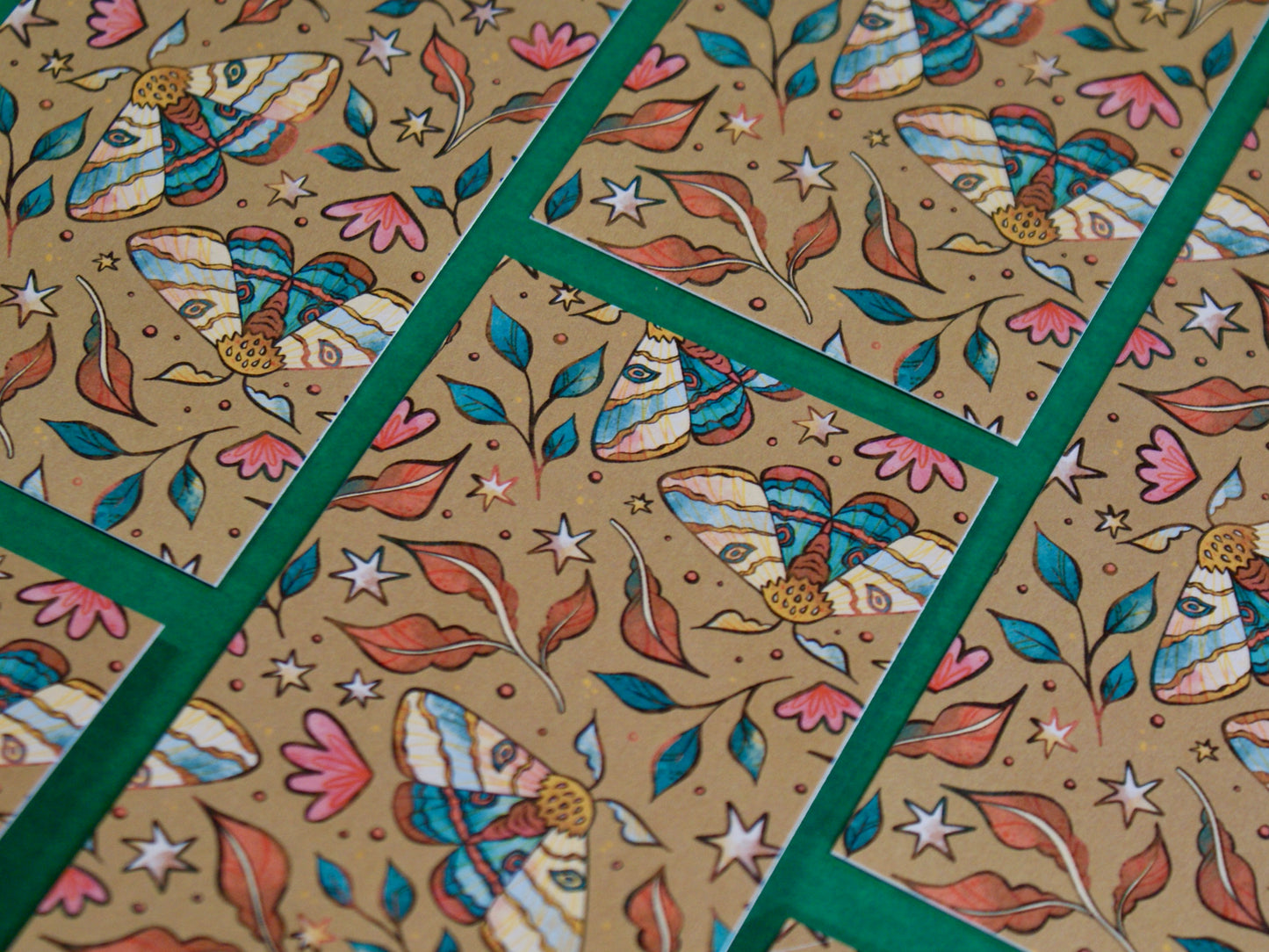 Autumnal Moths - Bookmark