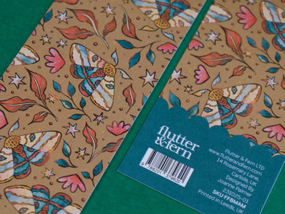 Autumnal Moths - Bookmark