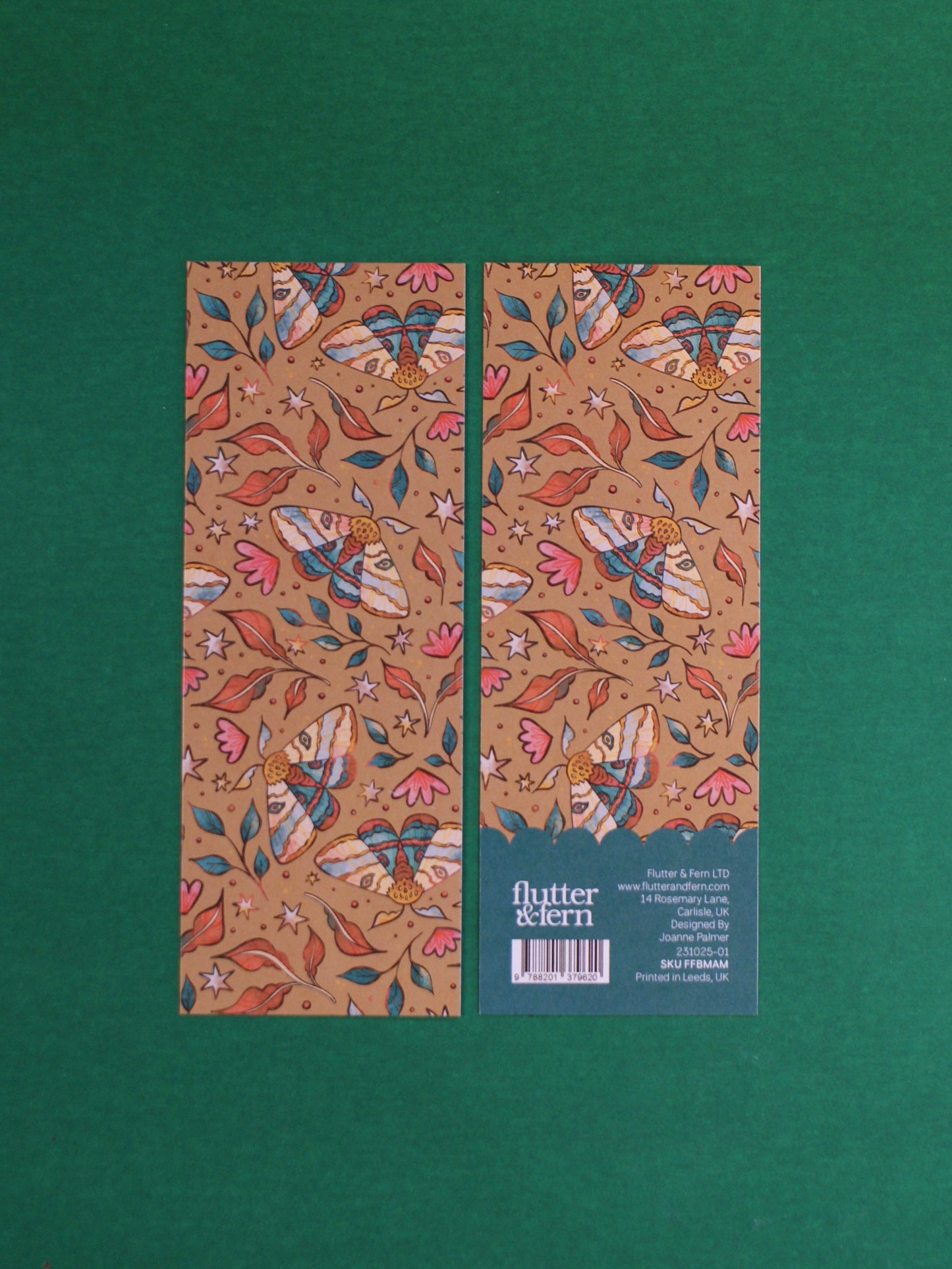 Autumnal Moths - Bookmark