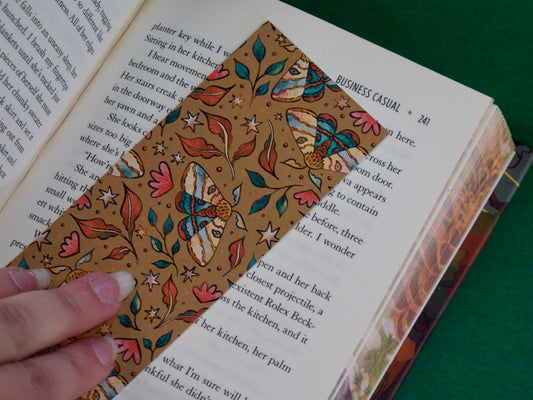 Autumnal Moths - Bookmark