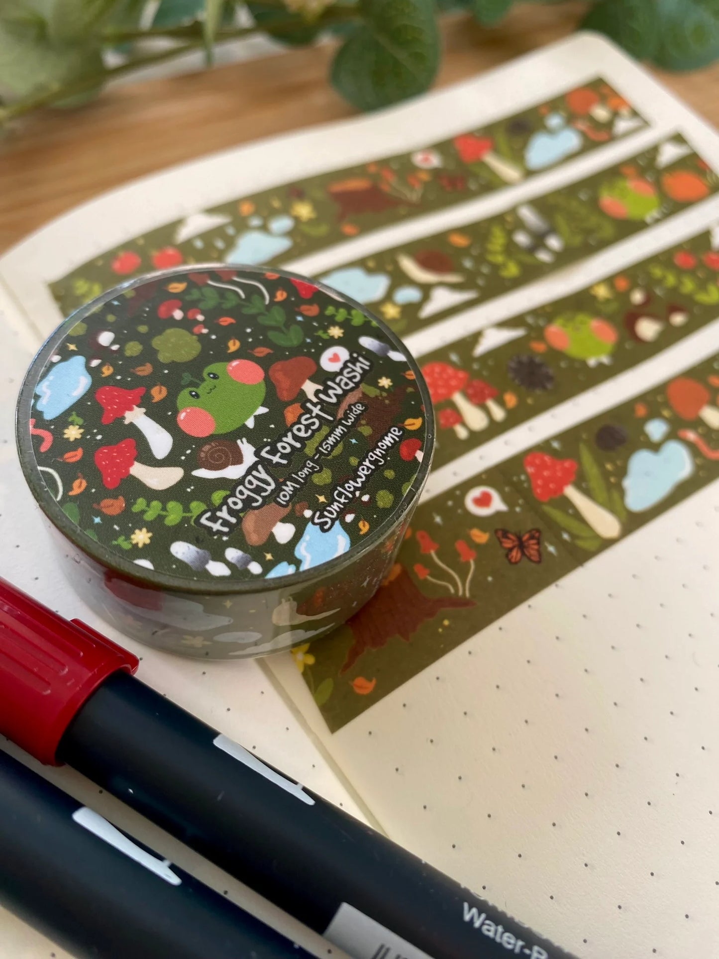 Froggy Forest - Washi Tape