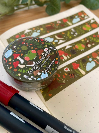 Froggy Forest - Washi Tape