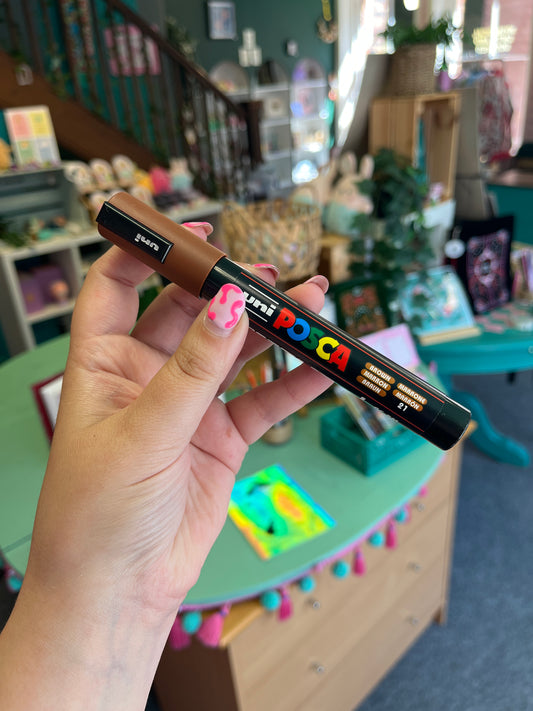 Brown - Posca Pen