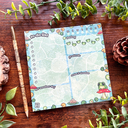 Frog Life - Planner Pad