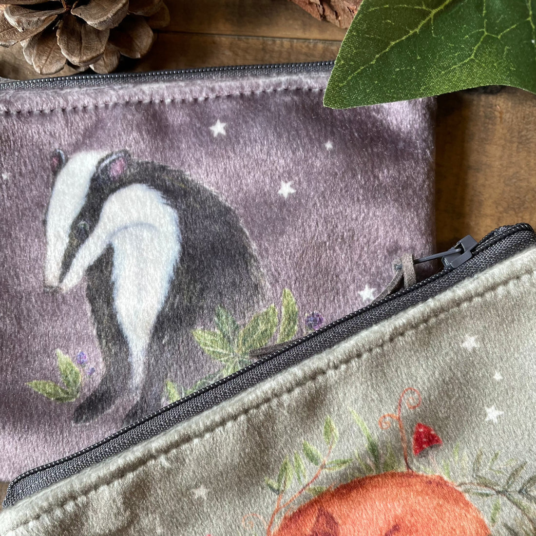 Badger & Fox - Velvet Purse