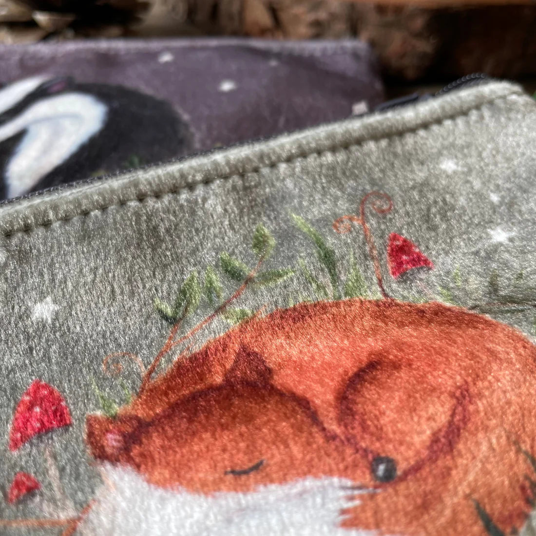 Badger & Fox - Velvet Purse