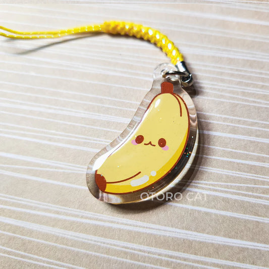 Banana Cat - Phone Charm - Flutter & Fern