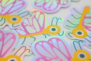 Butterfly - Holographic Sticker