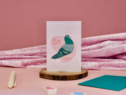 Coo Pigeon - A7 Card