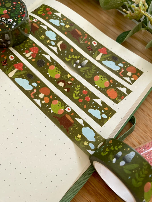 Froggy Forest - Washi Tape