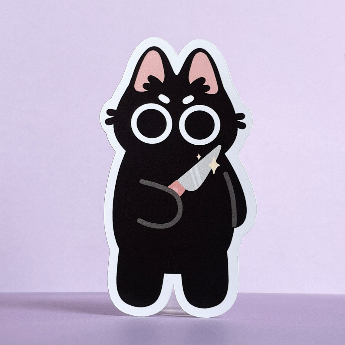 Cat Knife - Sticker
