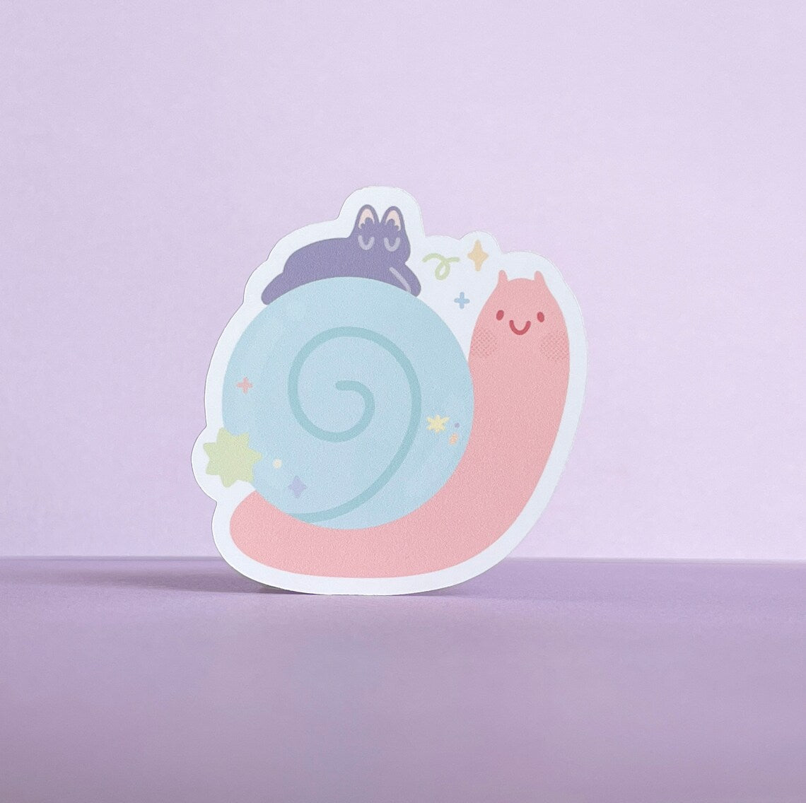 Cat & Snail - Sticker