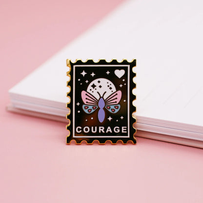 Send Yourself Courage - Enamel Pin