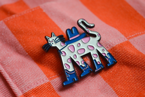 Cowboy Cat - Enamel Pin