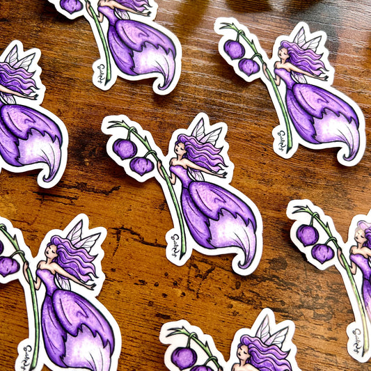 Purple Fairy - Sticker