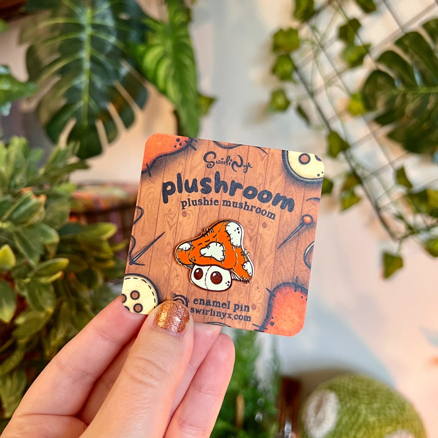 Plushroom - Enamel Pin