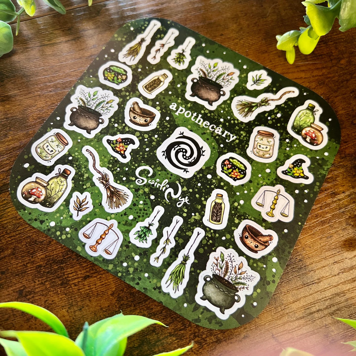 Green Apothecary - Sticker Sheet